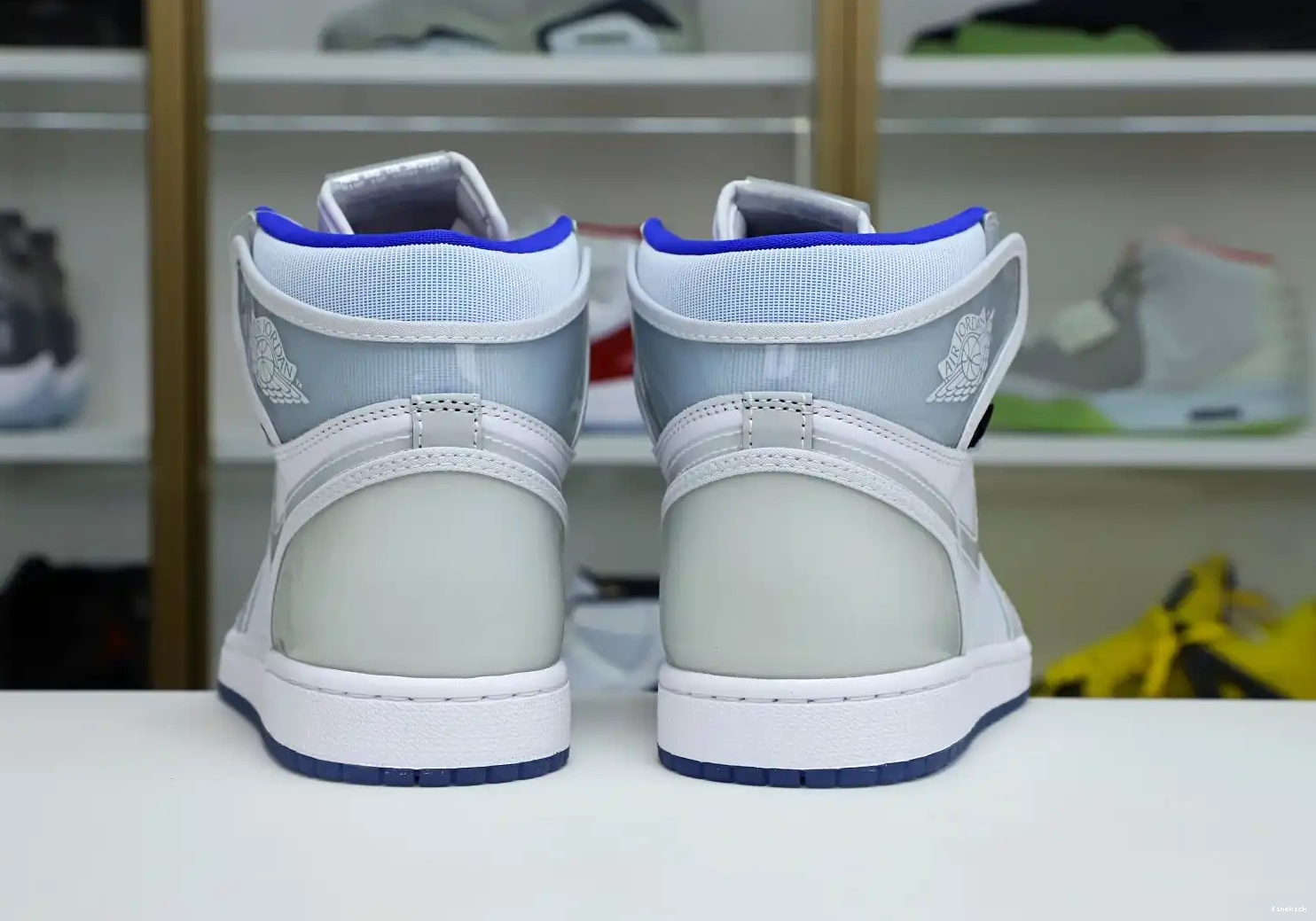 HIGH 'RACER AIR 1 BLUE' JORDAN ZOOM 0501